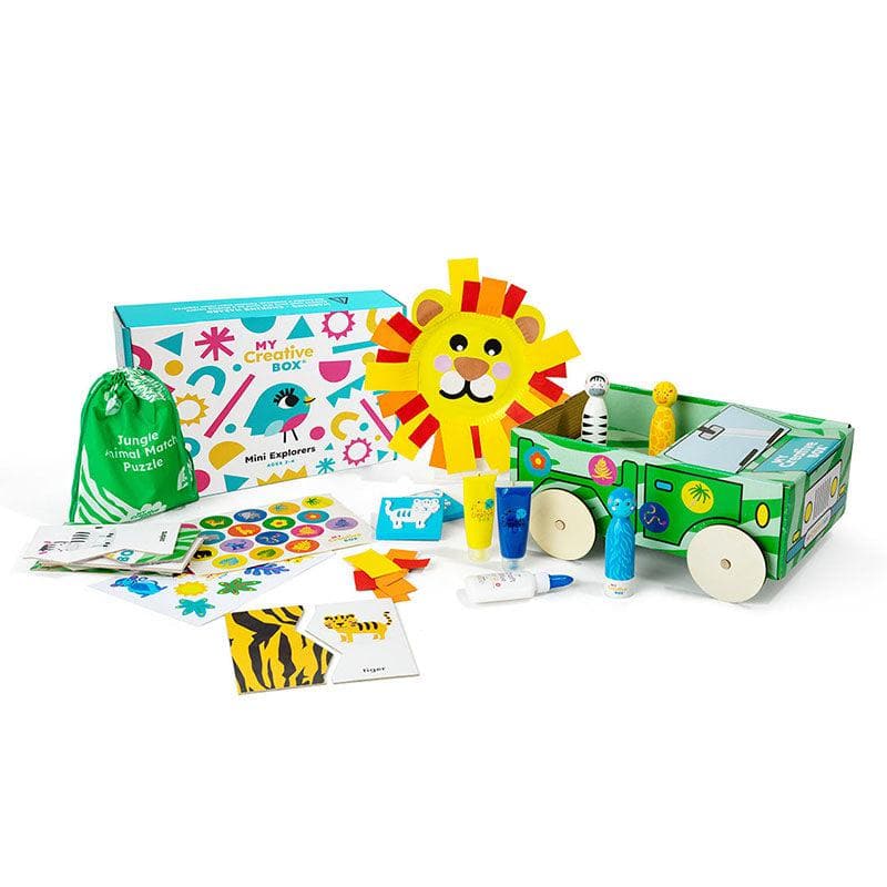 Mini Explorers Safari Creative Box-Creative Play & Crafts-My Happy Helpers