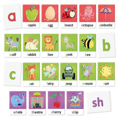 Montessori Flashcards Tactile and Phonics Alphabet-Educational Play-My Happy Helpers