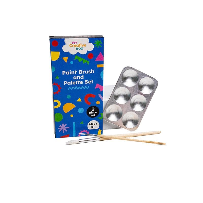 Paint Brush And Palette Set