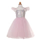 Pink Sequins Princess Dress-Imaginative Play-My Happy Helpers