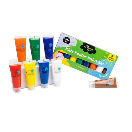 Poster Paint Set | 8 Colours-Creative Play & Crafts-My Happy Helpers