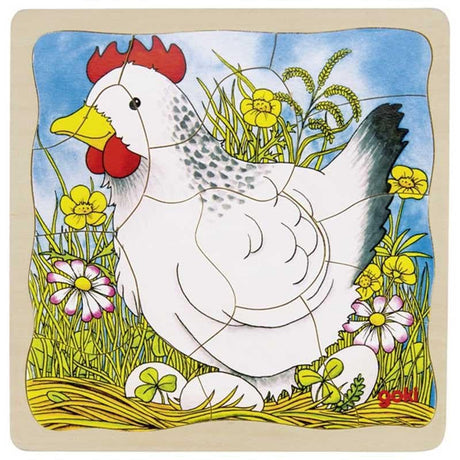 Puzzle Chicken-Educational Play-My Happy Helpers