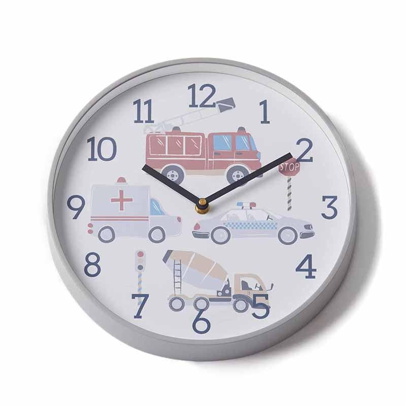 Jiggle & Giggle Transport Wall Clock