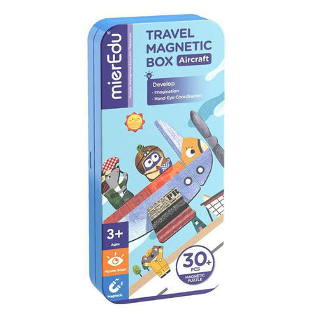 Travel Magnetic Box - Aircraft-Educational Play-My Happy Helpers