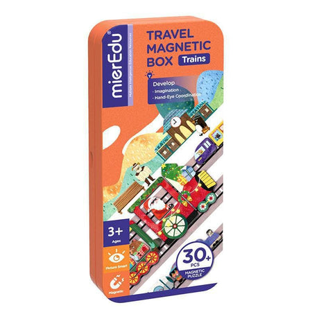 Travel Magnetic Box - Trains-Educational Play-My Happy Helpers