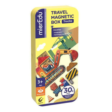 Travel Magnetic Box - Trucks-Educational Play-My Happy Helpers
